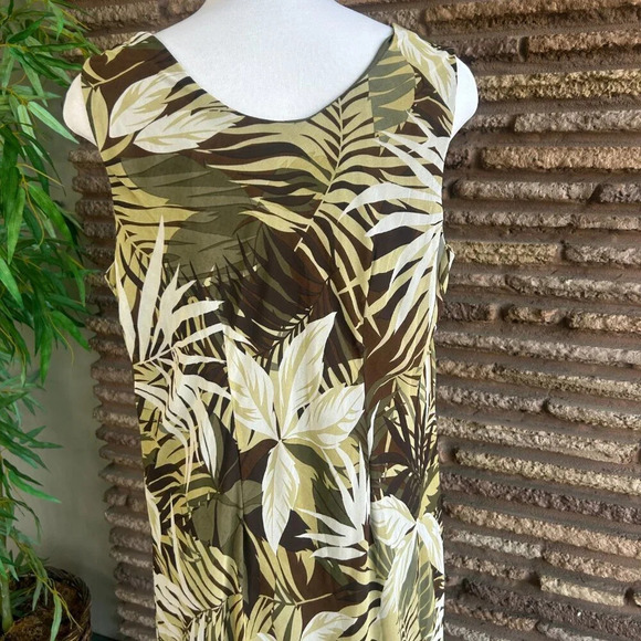KSL Karin Stevens Scoop Neck Sleeveless Maxi Dress Size 16W - Picture 3 of 6